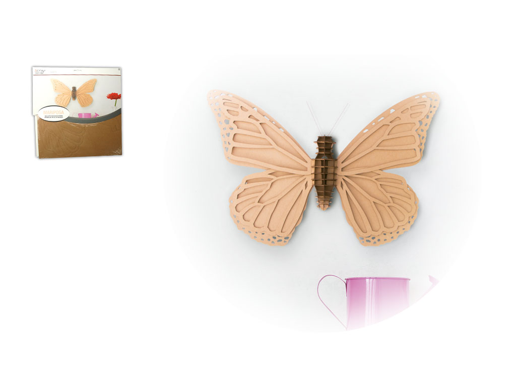 PUZZLE 3D PAPERBOARD BUTTERFLY cod. 2501952