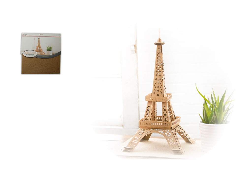 PUZZLE 3D PAPERBOARD EIFFEL TOWER cod. 2501953