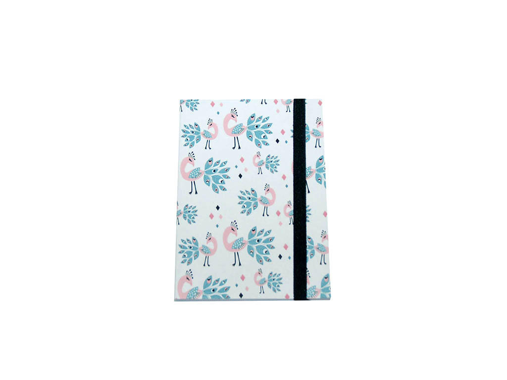 A6 PRINTED NOTEBOOK PEACOCK cod. 2900111