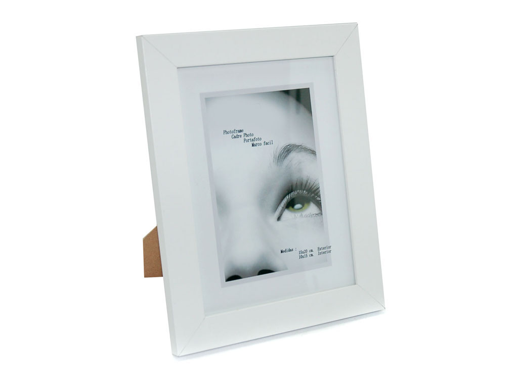 PORTAFOTO MDF 10X15 BIANCO cod. 3500407