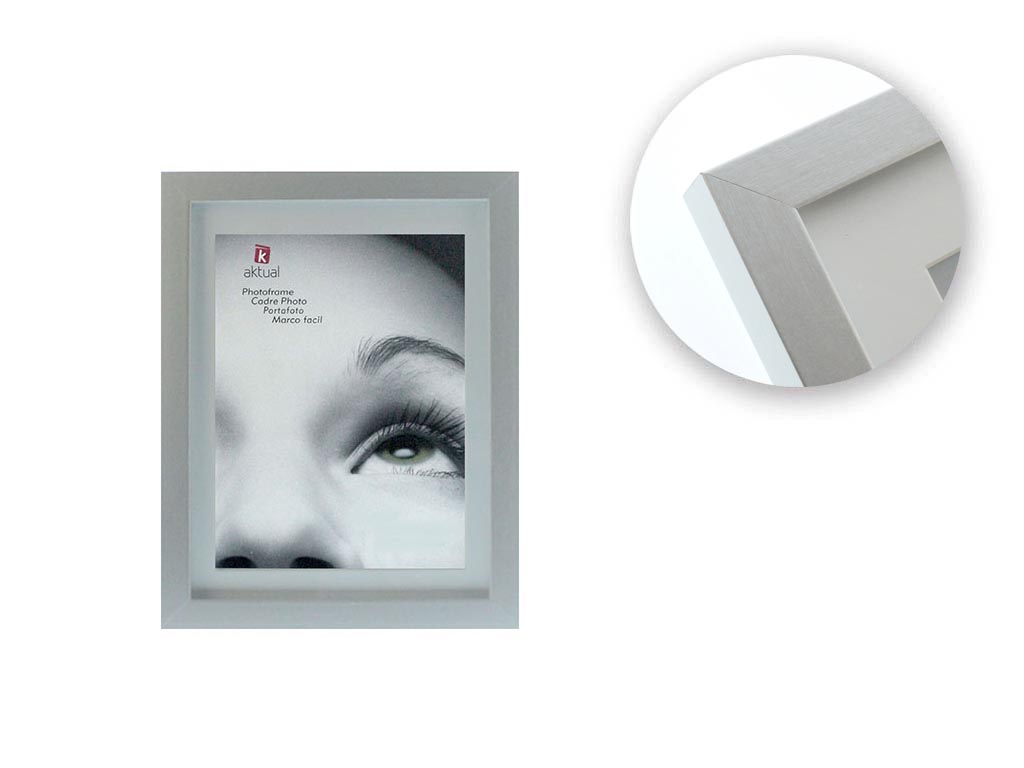 PORTAFOTO MDF 10X15 PP PLATA cod. 3501099