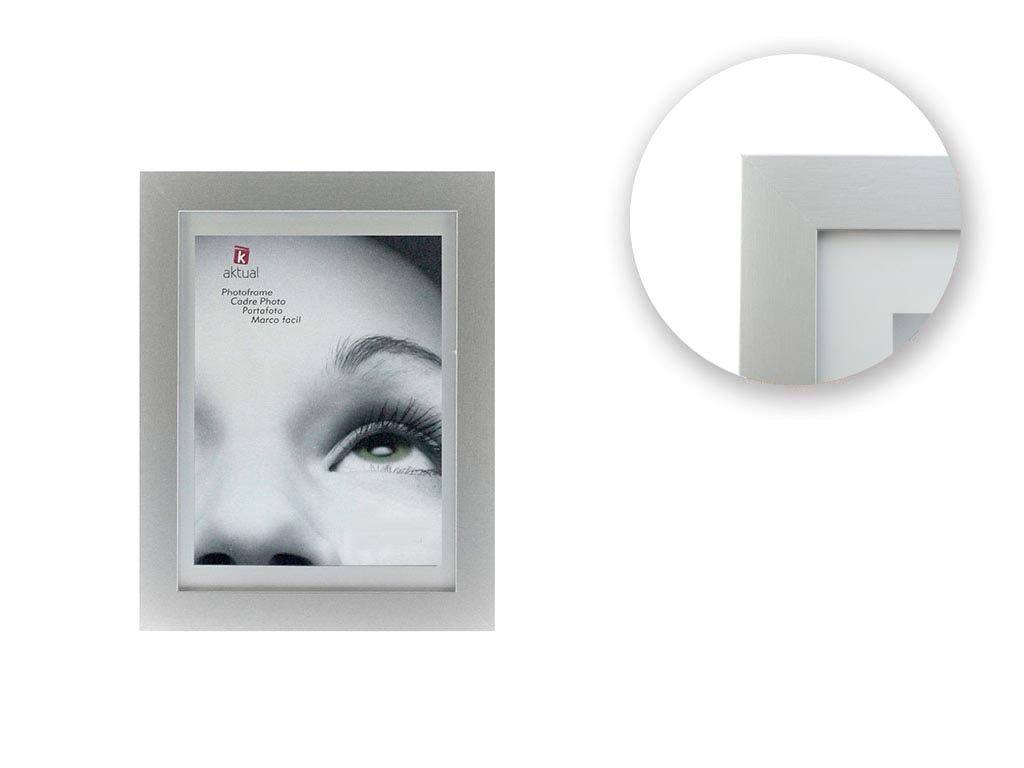 PORTAFOTO MDF 13x18 ARGENTO cod. 3501108