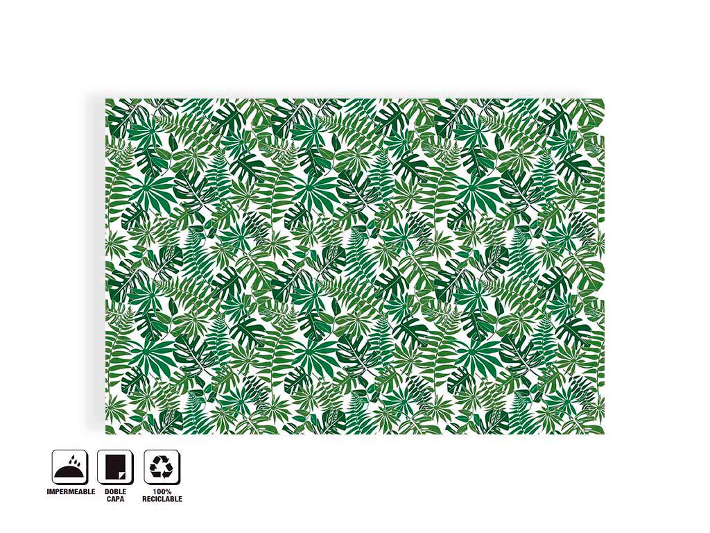 TABLECLOTH 132X178 BAMBOO LEAVES cod. 5400105