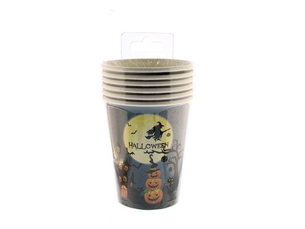 PACK 6 VASOS HALLOWEEN cod. 5500163