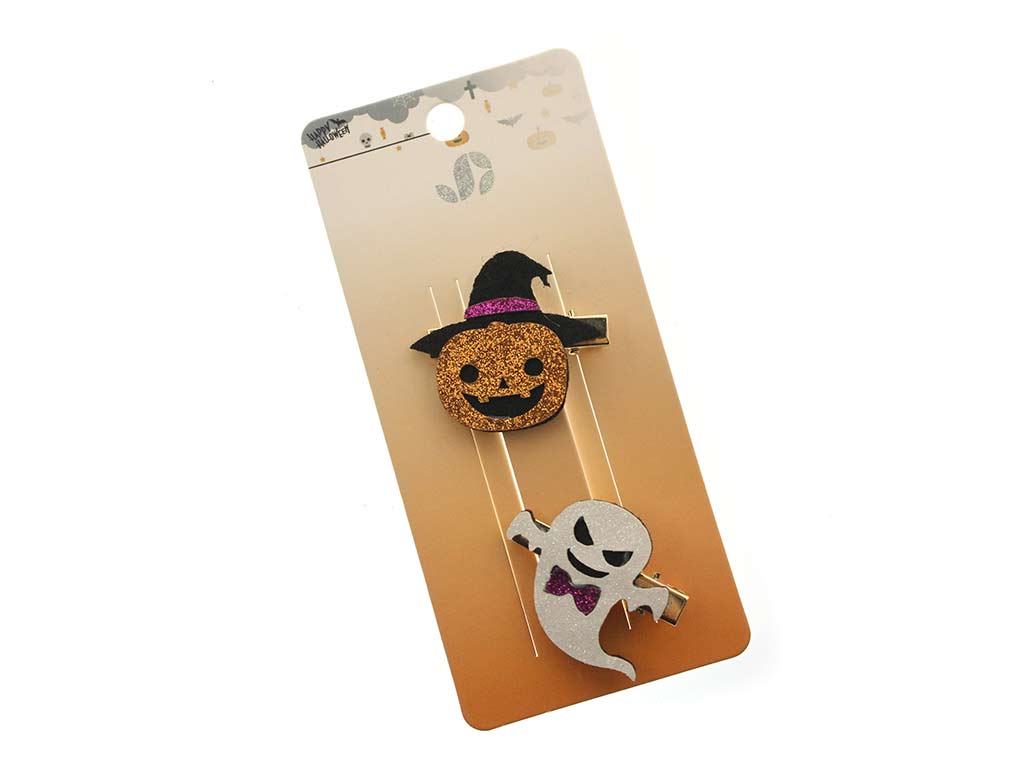 CLIPS HALLOWEEN CALABAZA-FANTASMA cod. 5500440