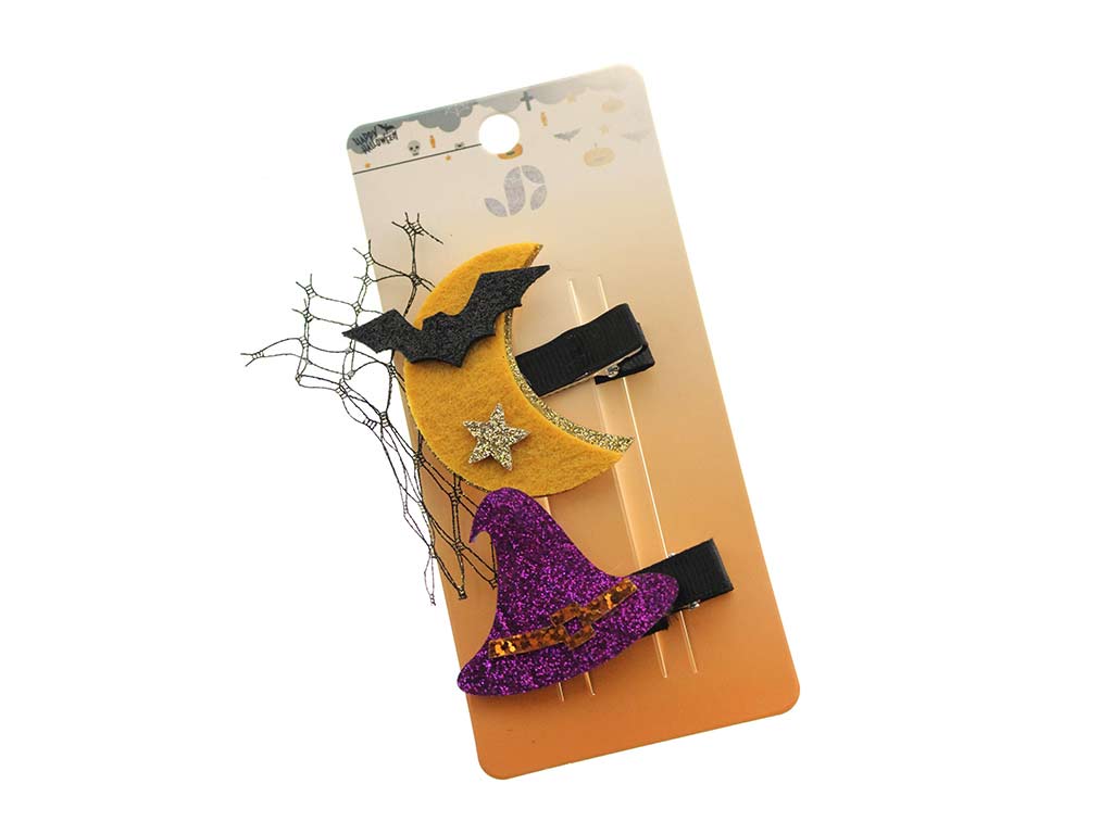 CLIPS HALLOWEEN SOMBRERO-MURCIELAGO cod. 5500451