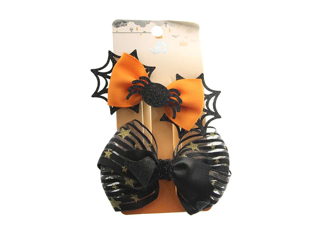 CLIPS HALLOWEEN MURCIELAGO-ARAÑA cod. 5500469