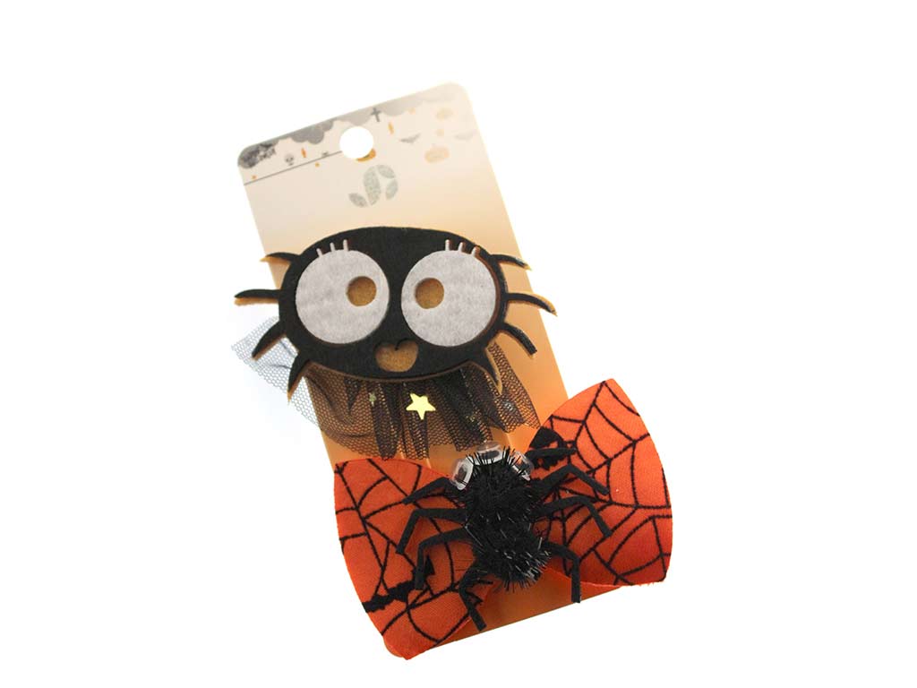 CLIPS HALLOWEEN ARAÑAS 2 PCS. cod. 5500470