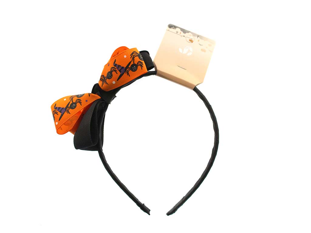 DIADEMA HALLOWEEN LAZO NARANJA cod. 5500483