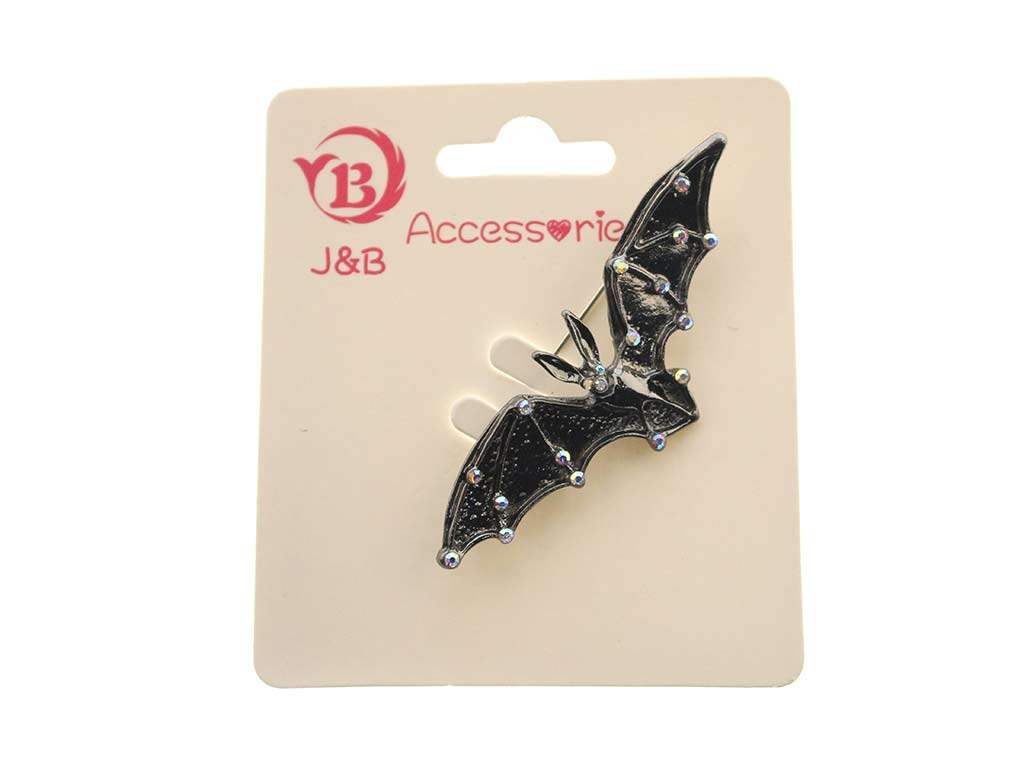 BROCHE HALLOWEEN MURCIELAGO NEGRO cod. 5500502