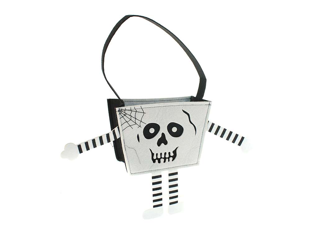 BOLSA CARAMELOS ESQUELETO HALLOWEEN cod. 5500534