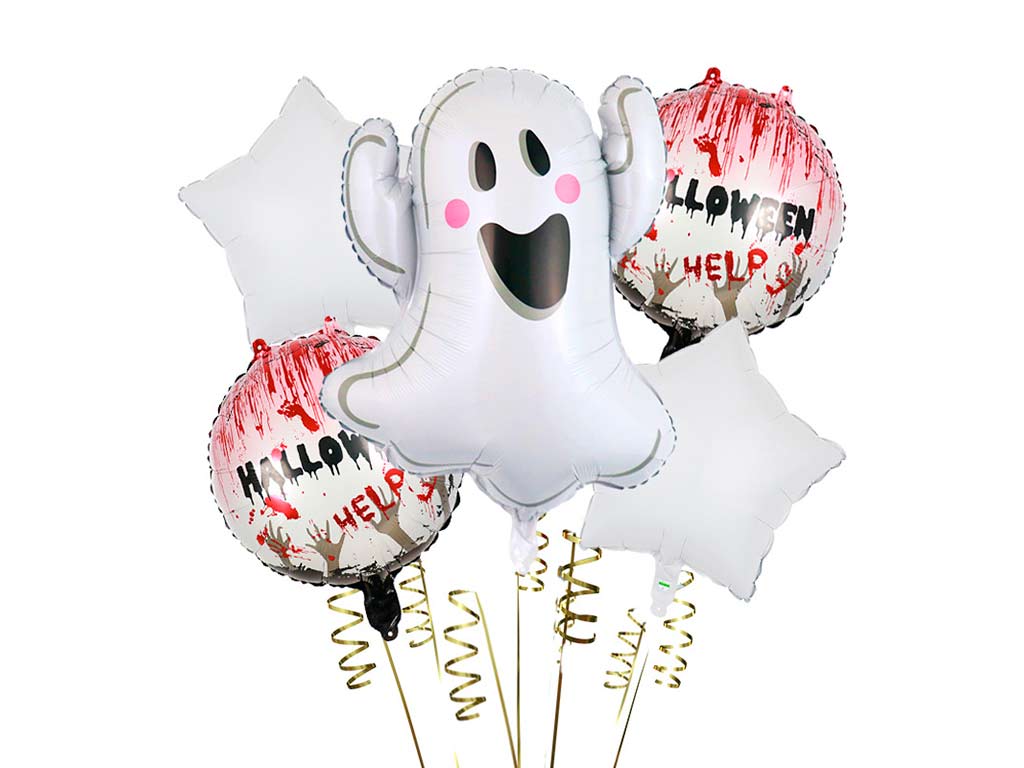 PACK 5 GLOBOS HALLOWEEN cod. 5500687