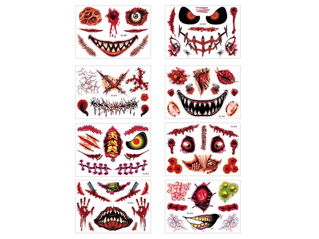 TATTOO STICKERS HALLOWEEN cod. 5500710