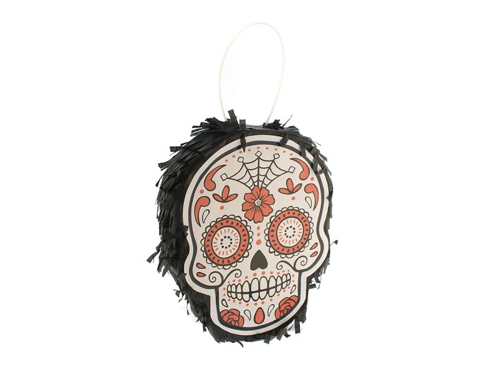 PIÑATA CALAVERA COLORES HALLOWEEN cod. 5500731