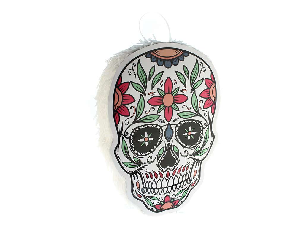 PIÑATA CALAVERA COLORES HALLOWE.EN GDE cod. 5500735