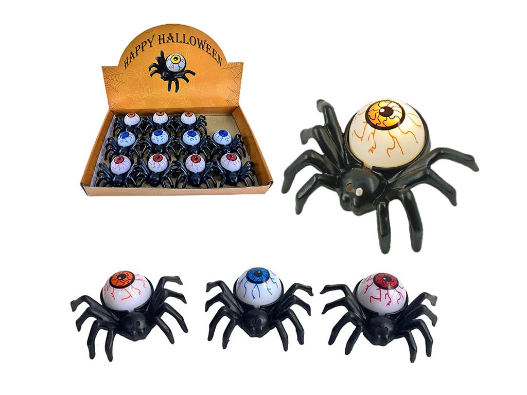 ARAÑA HALLOWEEN C/LUZ cod. 5500737