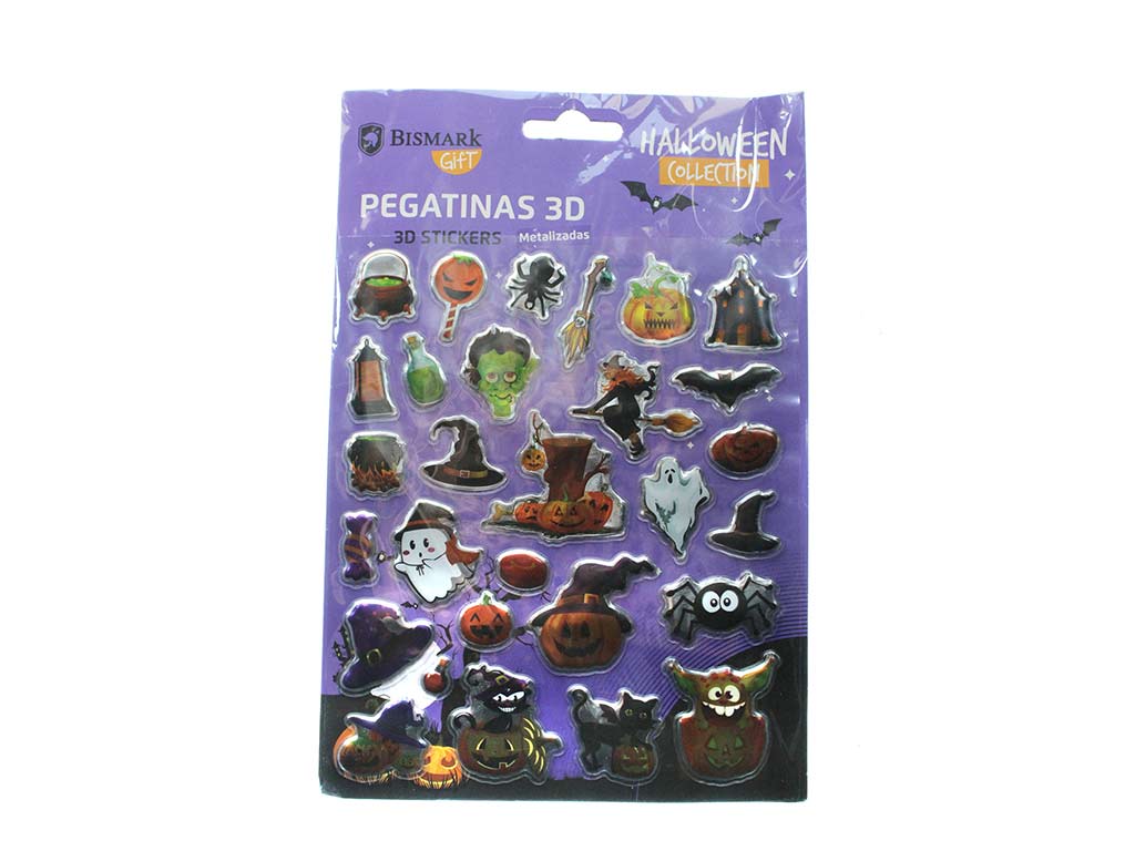 STICKERS SURTIDOS 3D HALLOWEEN cod. 5500772