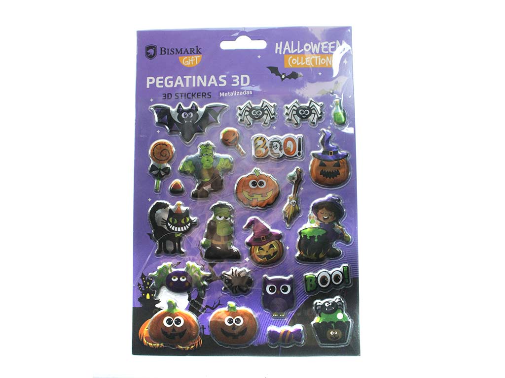 STICKERS SURTIDOS 3D HALLOWEEN cod. 5500773