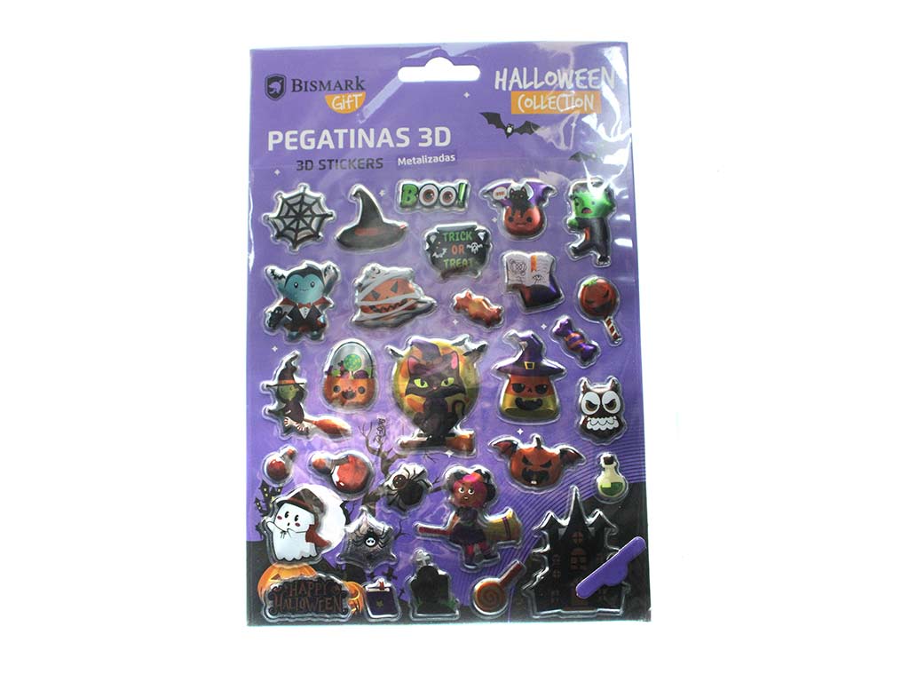 STICKERS SURTIDOS 3D HALLOWEEN cod. 5500775