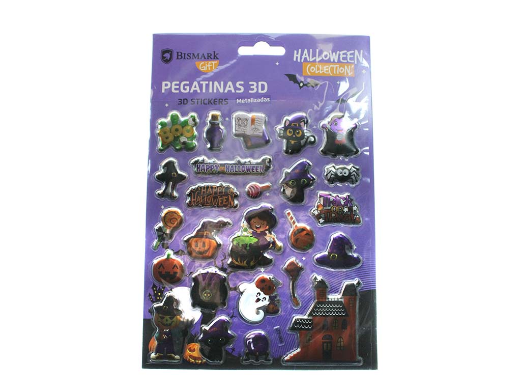 STICKERS SURTIDOS 3D HALLOWEEN cod. 5500776