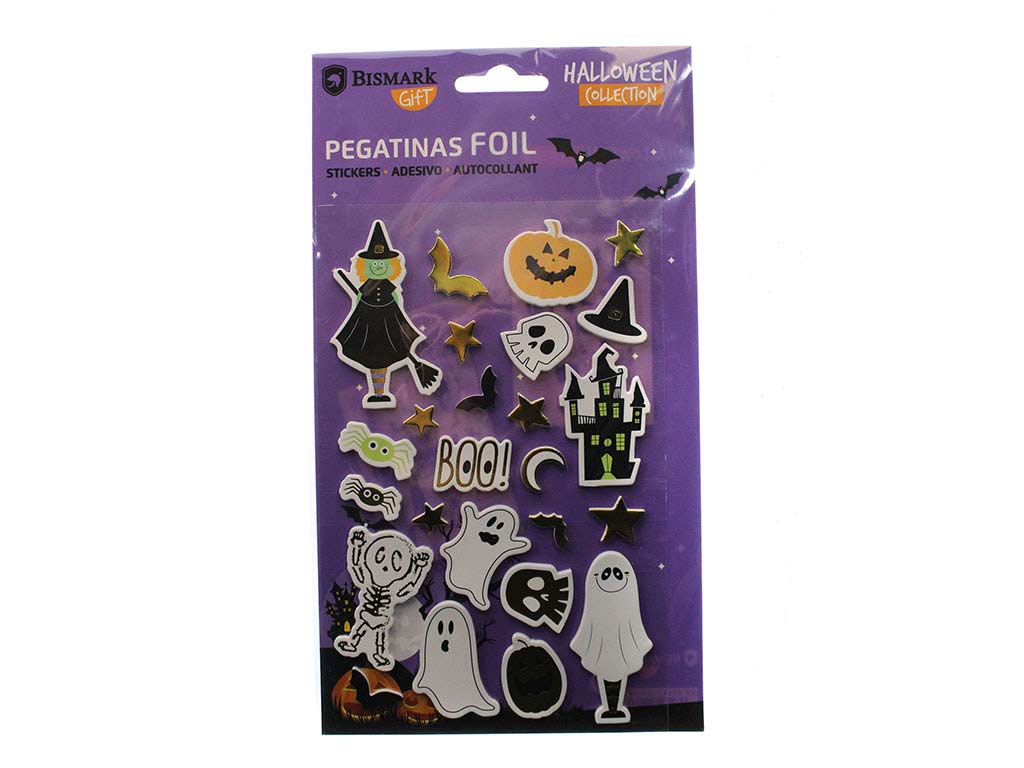 STICKERS SURTIDOS FOIL HALLOWEEN cod. 5500778