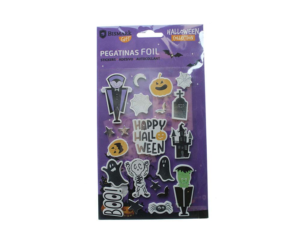 STICKERS SURTIDOS FOIL HALLOWEEN cod. 5500779