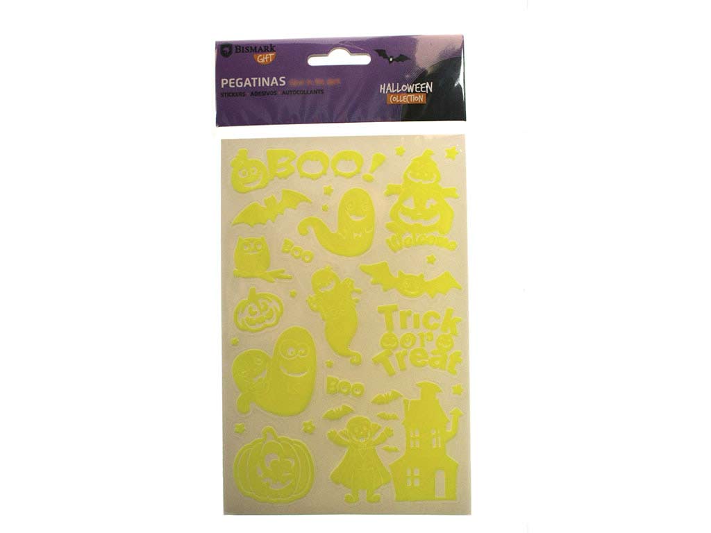 STICKERS BRILLA EN LA OSCURIDAD HALLOWEEN cod. 5500784