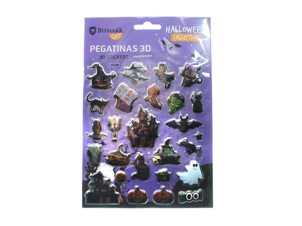 STICKERS SURTIDOS 3D HALLOWEEN cod. 5500787