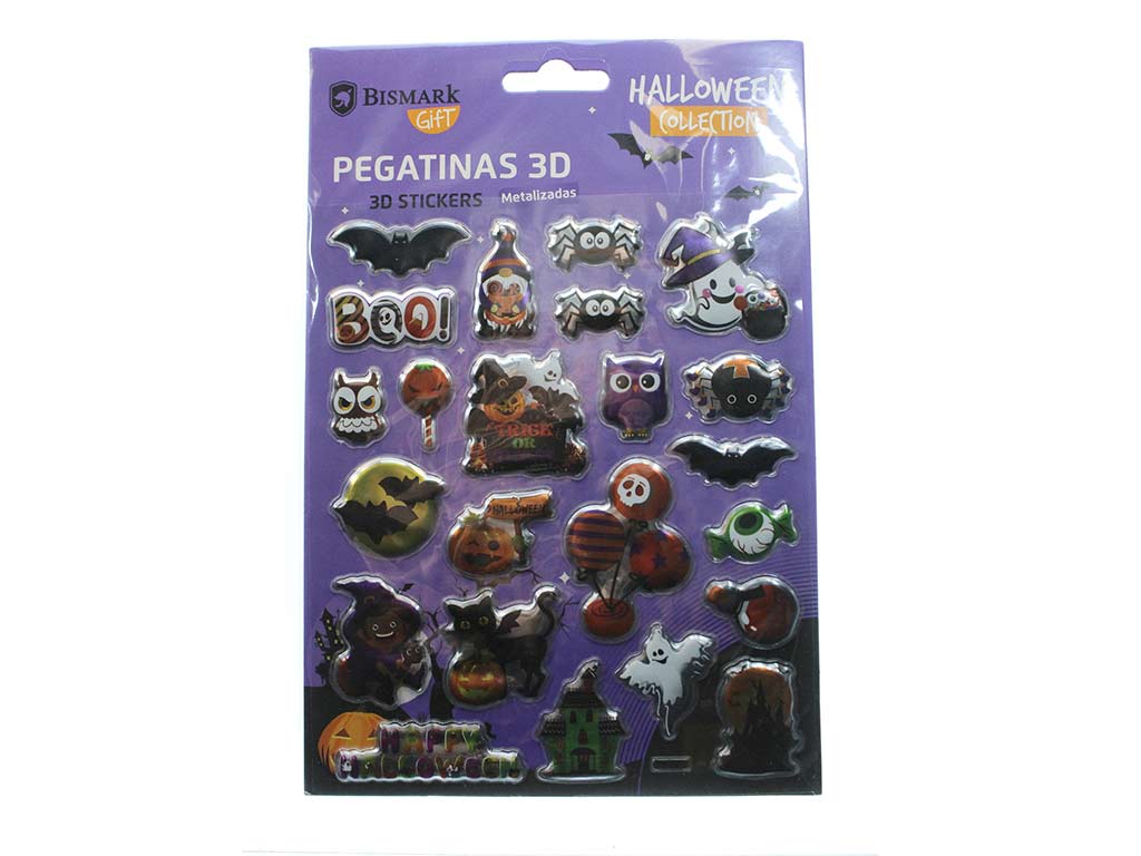 STICKERS SURTIDOS 3D HALLOWEEN cod. 5500788