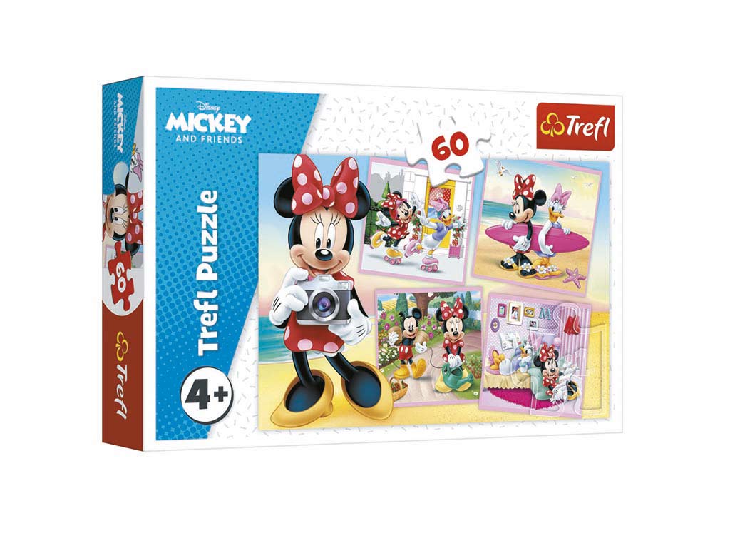 PUZLE 60 PZS. MINNIE MOUSE cod. 8000174