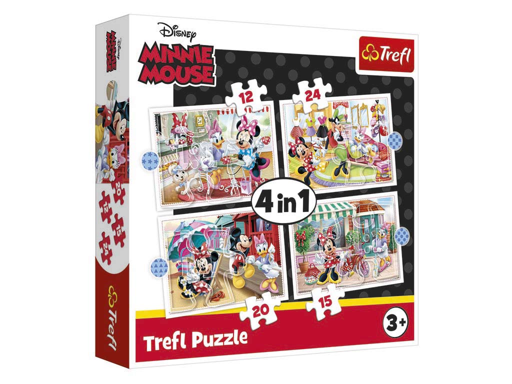 PUZZLE 4 IN 1 MINNIE MOUSE cod. 8000194