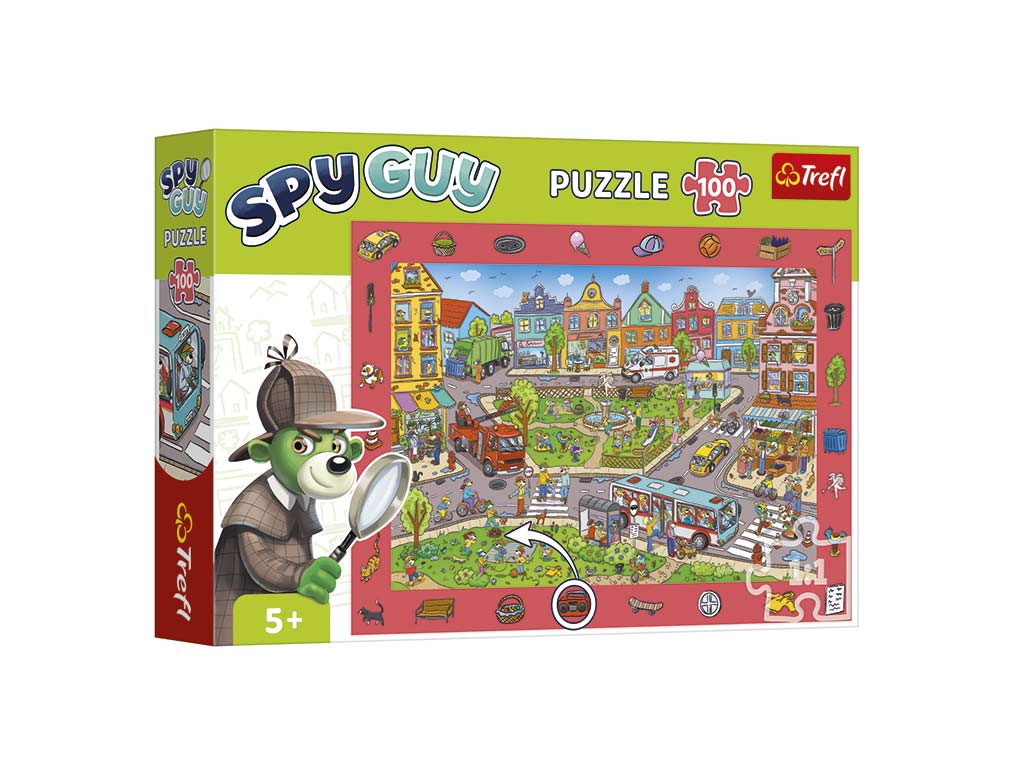 PUZLE 100 PZS. SPY GUY CIUDAD cod. 8000314