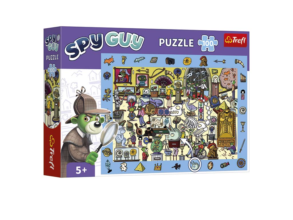 PUZLE 100 PZS. SPY GUY MUSEO cod. 8000317