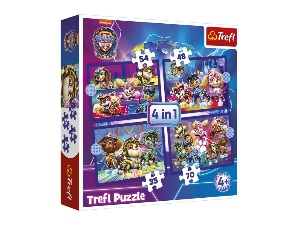 PUZLE 4 EN 1 PAW PATROL cod. 8000342