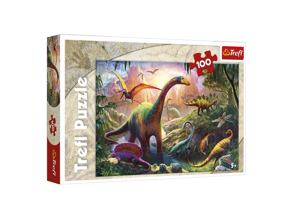 PUZLE 100 PZS. DINOSAURIOS cod. 8000372