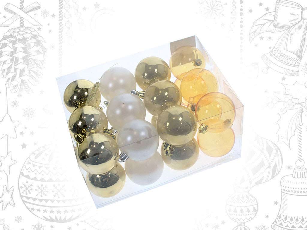 PACK 24 BOULES DOREES cod. 9314786