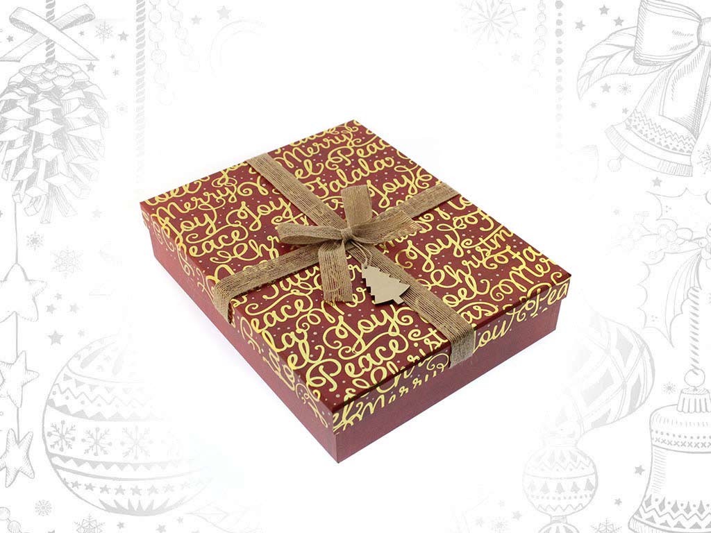 3 BOXES SET GOLDEN RIBBON CHRISTMAS cod. 9316191