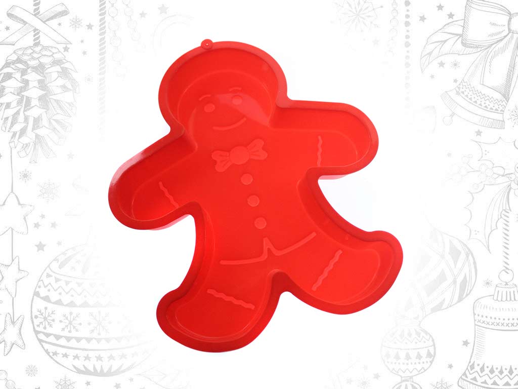 MOLDE SILICONE COOKIE NATAL cod. 9319140