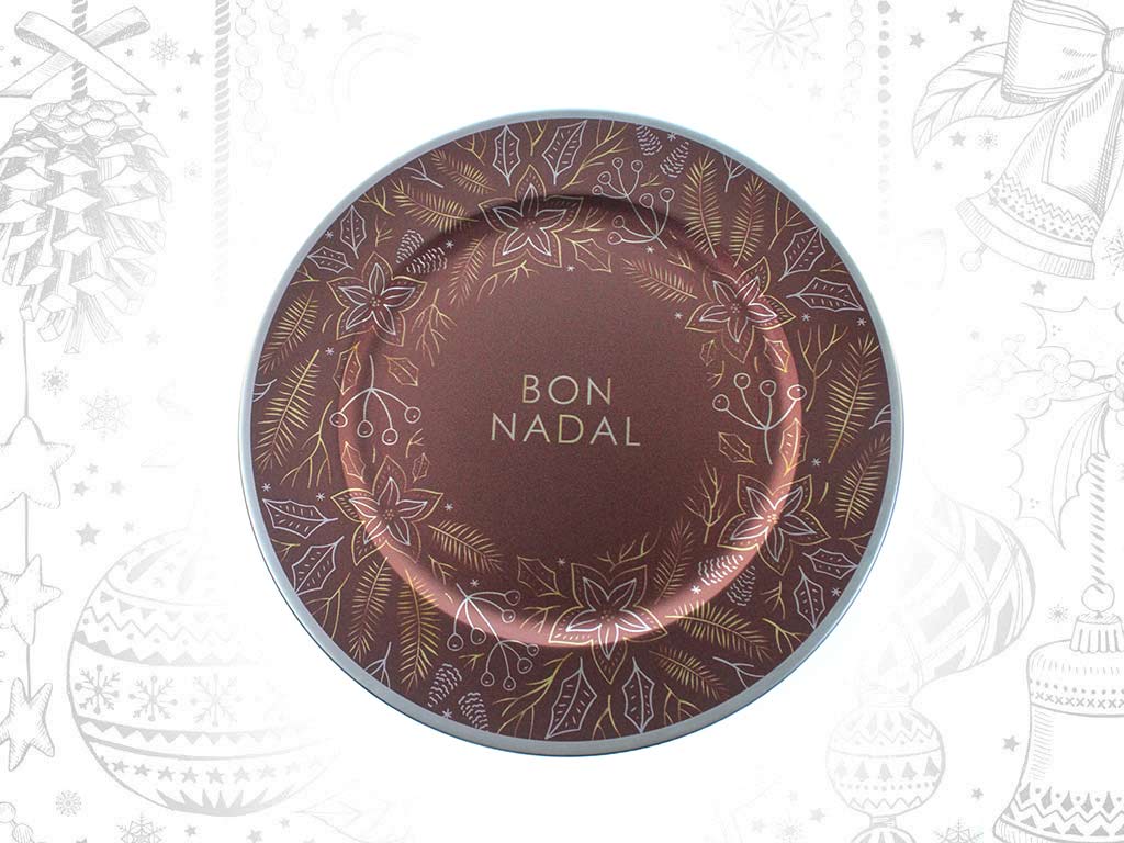 BON NADAL RED CHARGER PLATE cod. 9319349