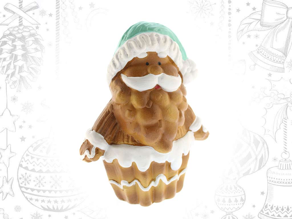 MUFFIN COOKIES CERAMICA PAPA NOEL cod. 9319372