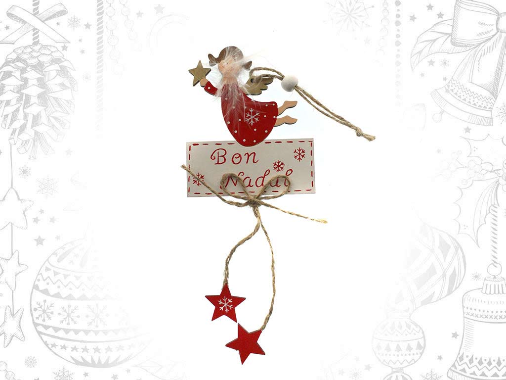 COLGANTE ANGEL BON NADAL BLANCO cod. 9320325