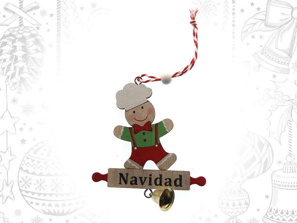 ORNAMENTO COOKIE NAVIDAD cod. 9321121