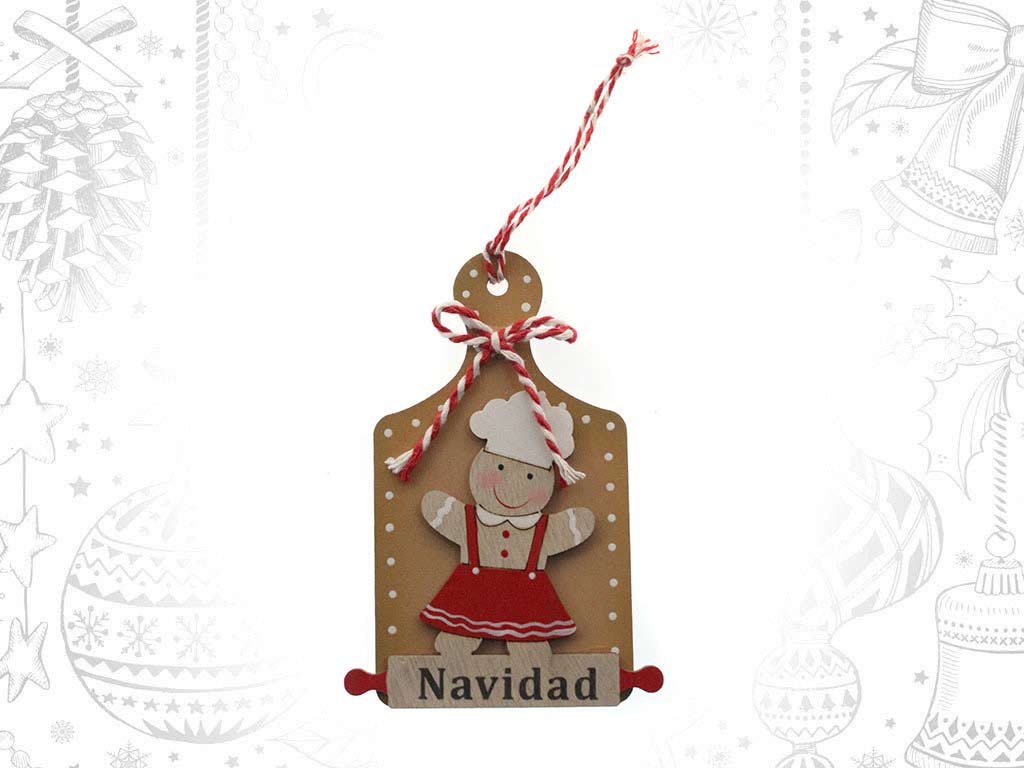 COLGANTE COOKIE NAVIDAD cod. 9321122