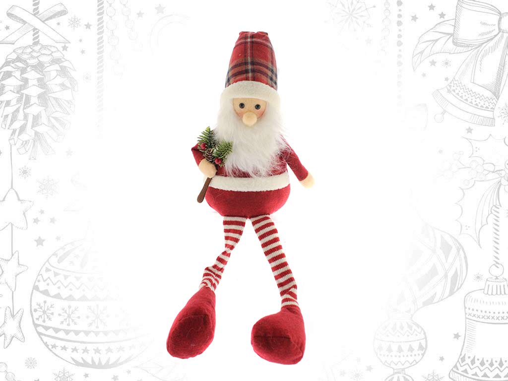 FIGURA SANTA VICHY ROJO SENTADO cod. 9321488