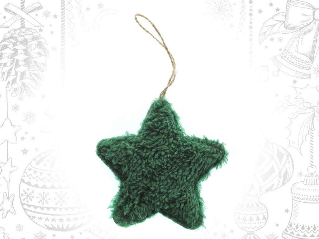 COLGANTE ESTRELLA VERDE cod. 9321525