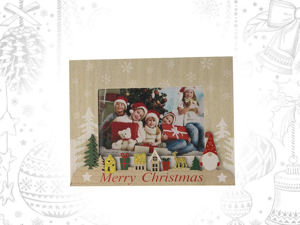 PORTAFOTO 10X15 MDF XMAS cod. 9321838