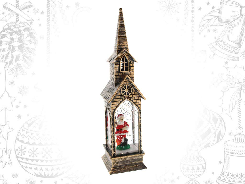 CASA CAMPANARIO XMAS LED SANTA cod. 9321958