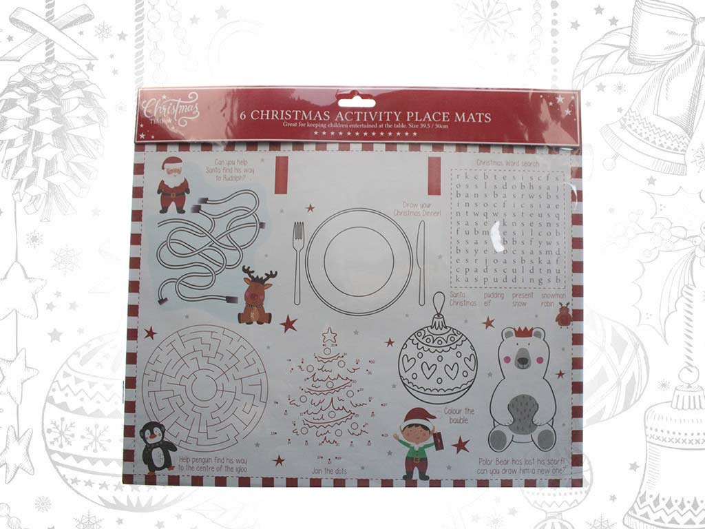 SALVAMANTEL PAPEL DIY XMAS cod. 9321978